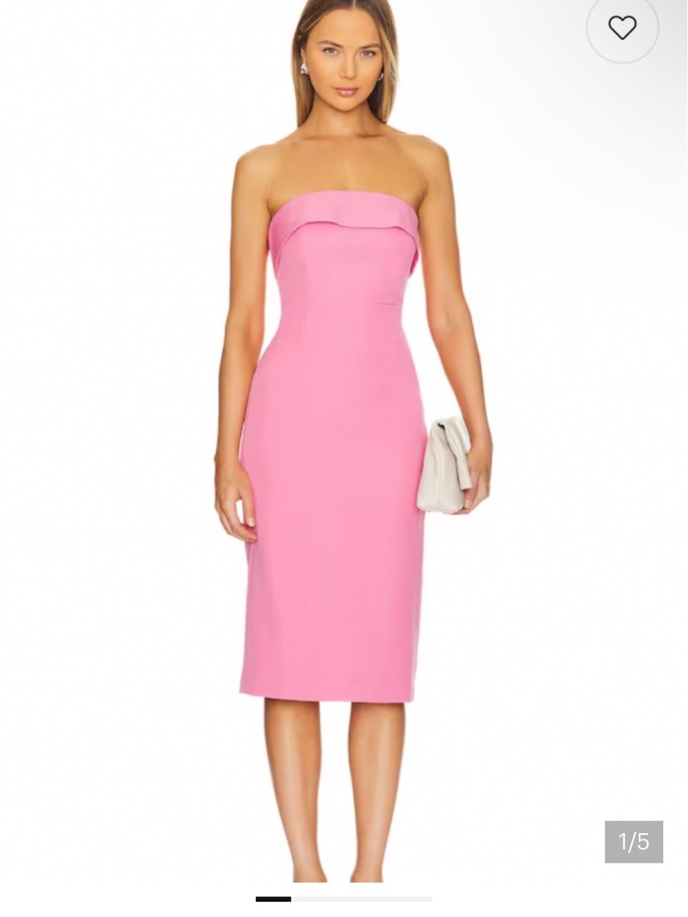 Bardot Georgia Midi Dress Pink